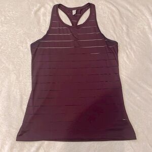 Althleta Maroon tank top ~ Size M